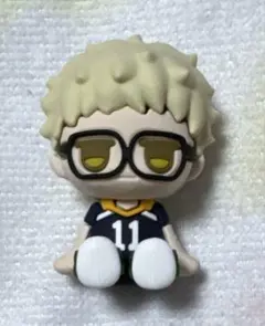 ハイキュー じとっと ラバーフィギュア 月島蛍