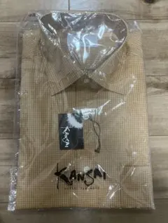 KANSai チェック柄 長袖ワイシャツ 新品のサムネイル