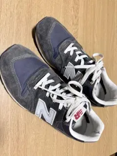 New Balance 996 グレー/ネイビー 26cm 靴