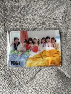 FRUITS ZIPPER 3周年すきくじ I賞 クリアカード 集合A