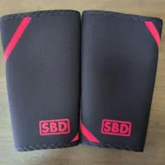 SBD ニースリーブ 黒/赤