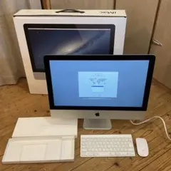美品！Apple iMac MD093J/A 21.5 初期化済 付属品 箱入りのサムネイル