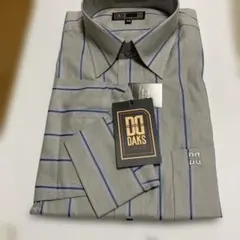 DAKS ストライプ 長袖シャツ Mサイズ