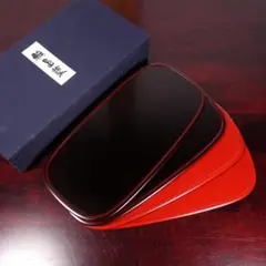 【未使用】輪島屋造 沈金師 水尻清甫 刻「輪島塗 四段重 台付」 共箱 未使用】輪島屋造 沈金師 水尻清甫 刻「輪島塗 四段重 台付」 共
