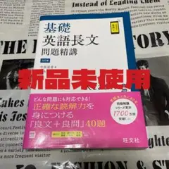【新品未使用】基礎英語長文問題精講