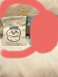 【匿名配送】 ちいかわ ベビー ミニ巾着 ハチワレ