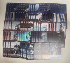 ゴジラカードゲーム 赤青　メガゴジラ デッキパーツセット　107枚 ゴジラカードゲーム 赤青 メガゴジラ デッキパーツセット 107枚 - メルカリ