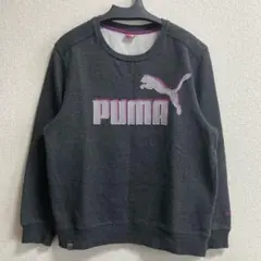 PUMA プーマ スウェット トレーナー グレー　L