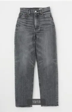 MOUSSY(マウジー) PLAIN JEANS BLK STRAIGHT