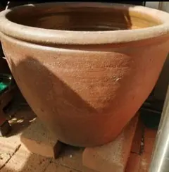 【大型観葉植物用 素焼き鉢カバー】丸型 陶器 植木鉢 ガーデニング