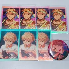 エリオスR　ウィル　オーロラカード　ホログラムキャラバッジ　幼少期