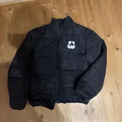 XLARGE ブラックダウンコート 140