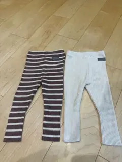 apres les cours ニットパンツ 2本セット 90センチ