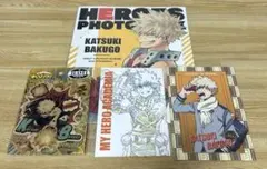 ヒロアカ展 爆豪勝己 ヒーローズフォトブック ポストカード まとめ売り