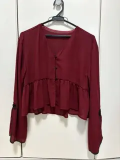 らんま1/2 earth music&ecology ボレロブラウス