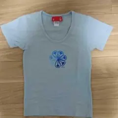 NIXON 半袖 Tシャツ ライトブルー Sサイズのサムネイル