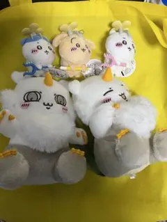 ちいかわ　討伐マスコット　あのこ　BIGぬいぐるみ　コンプリート　5点セット