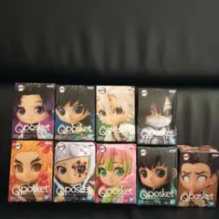 鬼滅の刃 Qposket フィギュアセット一おまけ付き