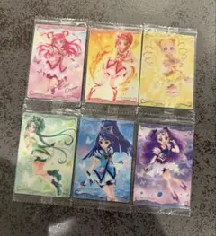 yes!プリキュア5gogo! ウエハース　6枚セット
