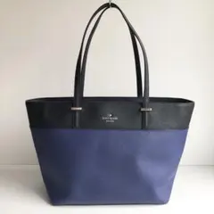 美品 kate spade ケイトスペード トートバッグ レザー　バイカラー