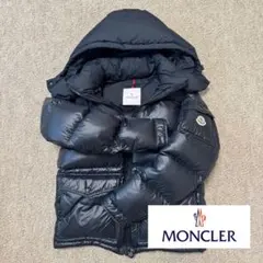 冬物セール⭐️⭐️モンクレール　ダウンジャケットMONCLER ブラック　サイズ1