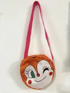アンパンマン　ドキンちゃん　顔型ショルダーバッグ　アサヒ飲料のサムネイル