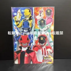 ★未開封★快盗戦隊ルパンレンジャー　警察戦隊パトレンジャー　下敷き　東映