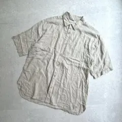 CIAOPANIC TYPY リネンブレンド 半袖シャツ〔S〕レギュラーカラー