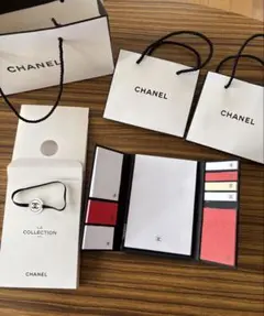 CHANEL　シャネル　紙袋　付箋セット　ノベルティ　非売品