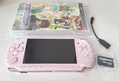 激美品 動作確認品 PSP 3000 ブロッサムピンク すぐ遊べるセット 