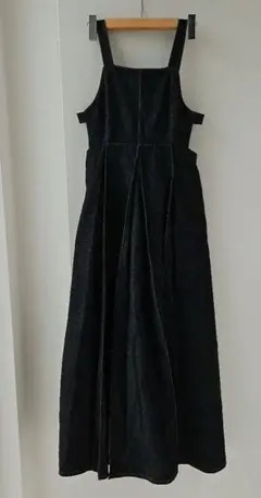 &gaime ブラックデニム ワンピース☆中古