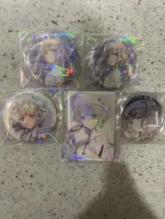 ホロライブregloss 轟はじめ缶バッジ5点セット 『バラ売り不可』