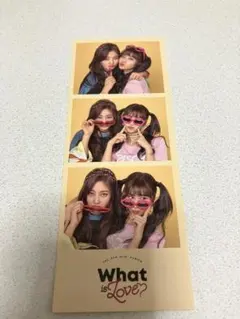 TWICE ステッカー　サナ　ジヒョ