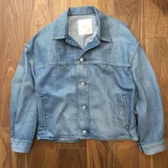 KURO iro オーバースリーブクロスデニムジャケット S