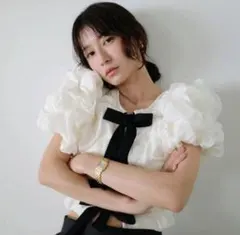 ドラマ着用 フリルブラウス 紗栄子❤❤❤ なれるものなら、紗栄子になりたい！ときめきの最新ワードローブを大