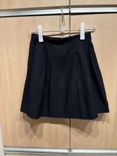 Chopin deux 黒 プリーツスカート 140