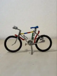 自転車ミニチュア　ワイヤーアート