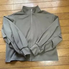 お値下げしましたsfideバックロゴ ジップアップ ブルゾン カーキ