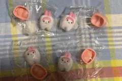 サンリオキャラクターズ　みんなでなっちゃお！歯 マイメロ セット ガチャガチャ