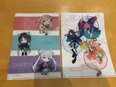 ラウンドワン限定 超かぐや姫！アクリルスタンド&クリアファイル
