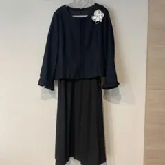 入学式、入園式　ワンピセレモニースーツ3点セット（コサージュ付き）サイズ21号