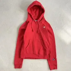 70s Champion 単色タグ リバースウィーブ y2kパーカー ロゴ刺繍