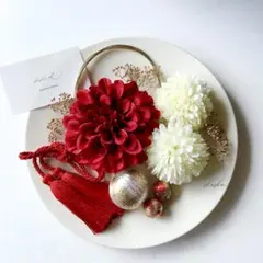 ♡ダリアとマムの髪飾り♡ 結婚式 前撮り 卒業式 成人式 Flo-h.7