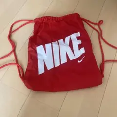 NIKE ドローストリングバッグ レッド