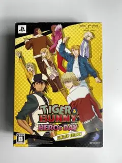 [中古]PSPソフト　tiger&bunny hero’s day 限定版