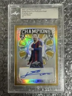 メッシ　サイン　カード　PANINI Lionel Messi　auto Yahoo!オークション - Lionel Messi 2018 Panini Eminence Auto