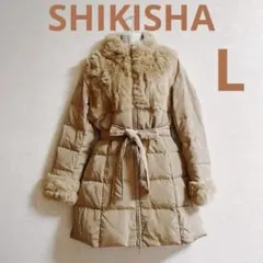 ラビットファー ダウンジャケット