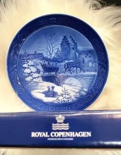 ✨ロイヤルコペンハーゲンイヤープレート1999年The Sleigh Ride✨