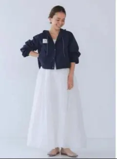 【出品最終日特別価格】 yori downyシフォンスカートサイズ36 yori shirocon downy シフォンスカート 36 - メルカリ