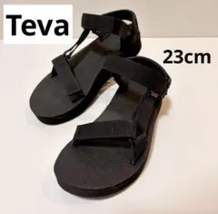 【美品】Teva テバ スポーツサンダル ブラック 23cmのサムネイル